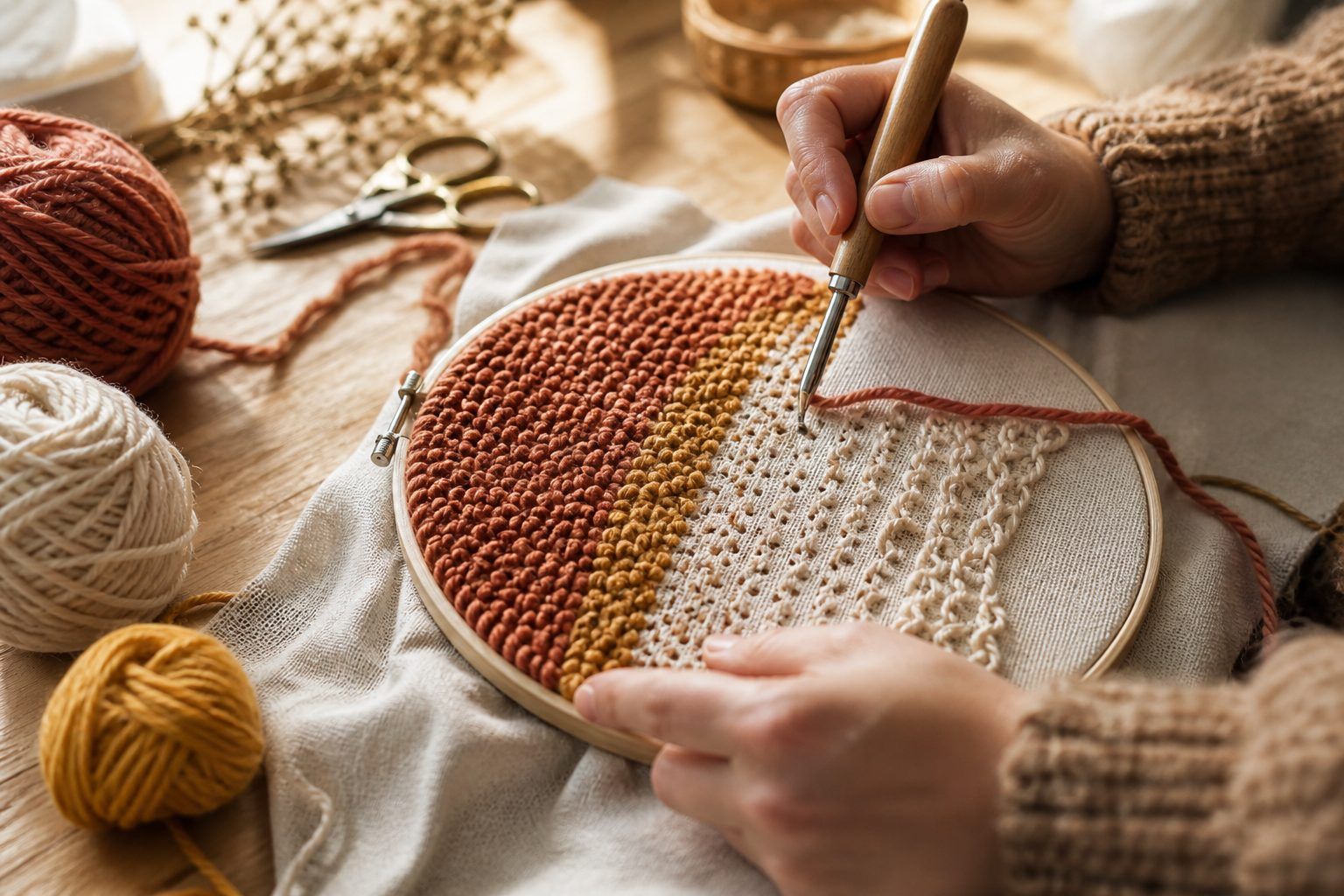 Cours pratique : éviter les boucles qui se défont et les trous visibles