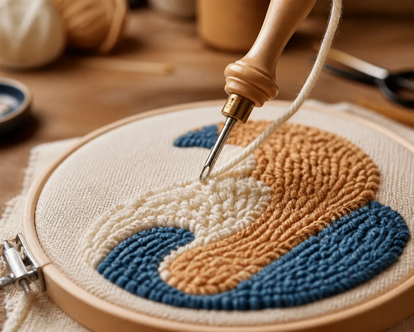 L’aiguille magique révèle ses trois usages en broderie