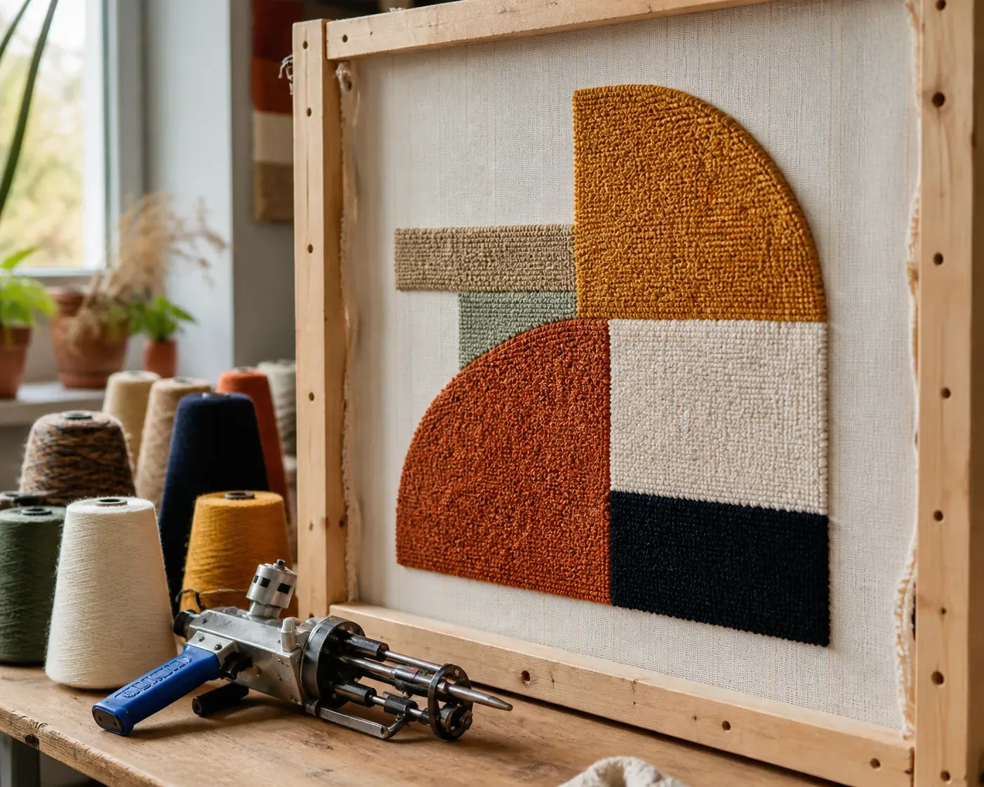 Le gripper de tufting maintient votre toile sous tension