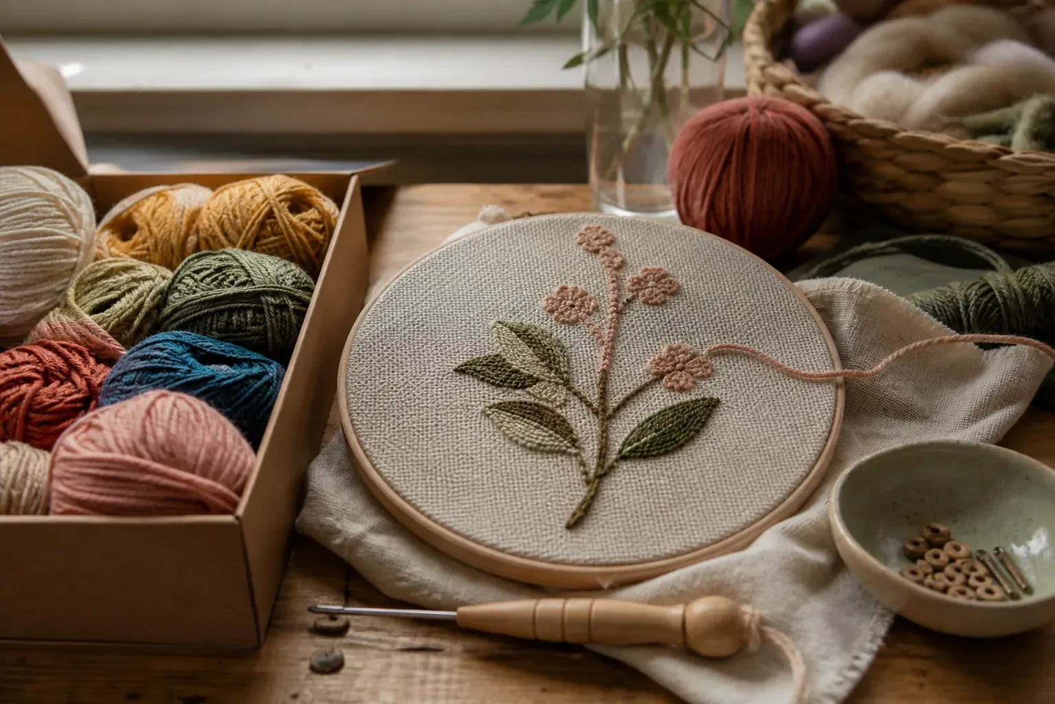 Les kits punch needle vous aident à réussir vos premières boucles
