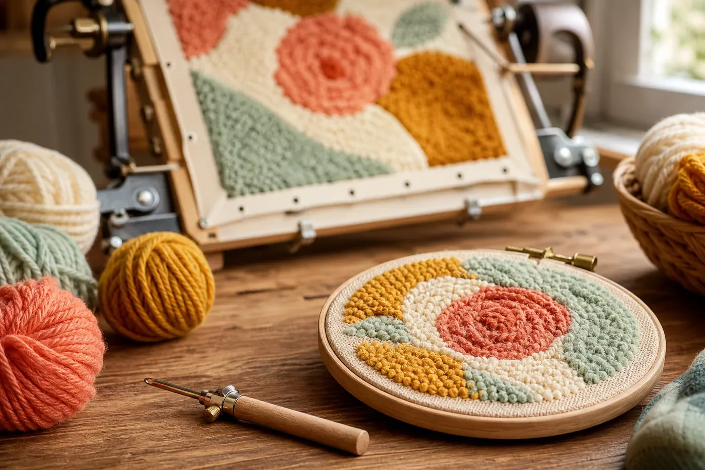 Punch needle ou tufting : différences et bon départ
