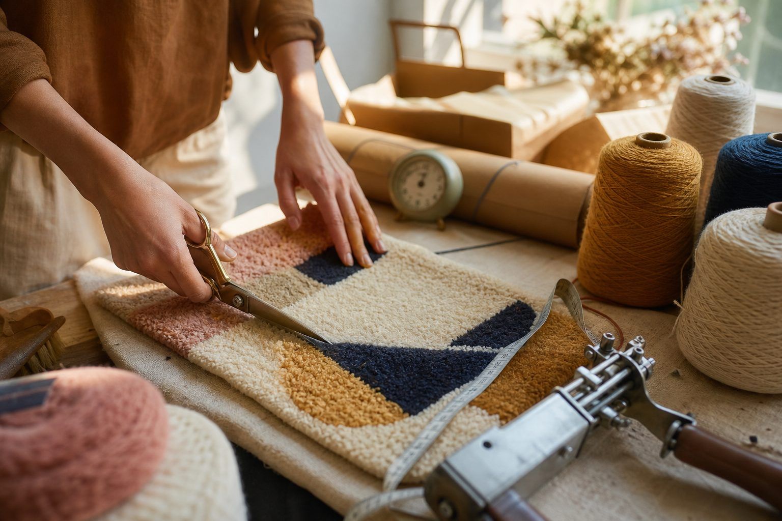 Informations complémentaires : durée, taille du tapis, prix et commission